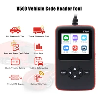v500 car truck obd2 scanner for car truck heavy duty auto obd ii code reader dpf oil reset cr hd car diagnostic tool pk nl102p