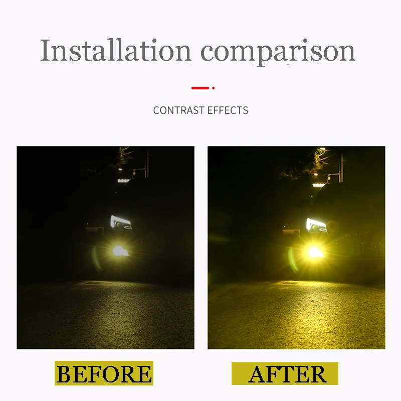 2Pcs Led Bulb H8 H11 Auto Fog Light H3 H27 880 881 9005 HB3 9006 HB4 Lemon Green Car Lamp 1200LM 12V DRL Driving Running | Автомобили и
