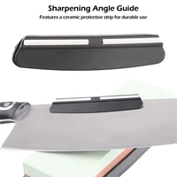 durable non slip whetstone kitchen tools angle guide ceramics strip plastic knife sharpener holder knife sharpener professional