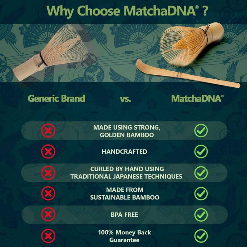 Японский набор маття (2 шт.) чай из бамбука чайный сервиз Chashaku|Наборы чайной