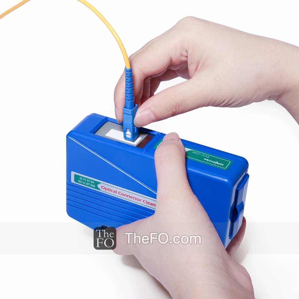 Коробка для очистки оптического волокна Orientek FTTH очиститель оптоволоконного