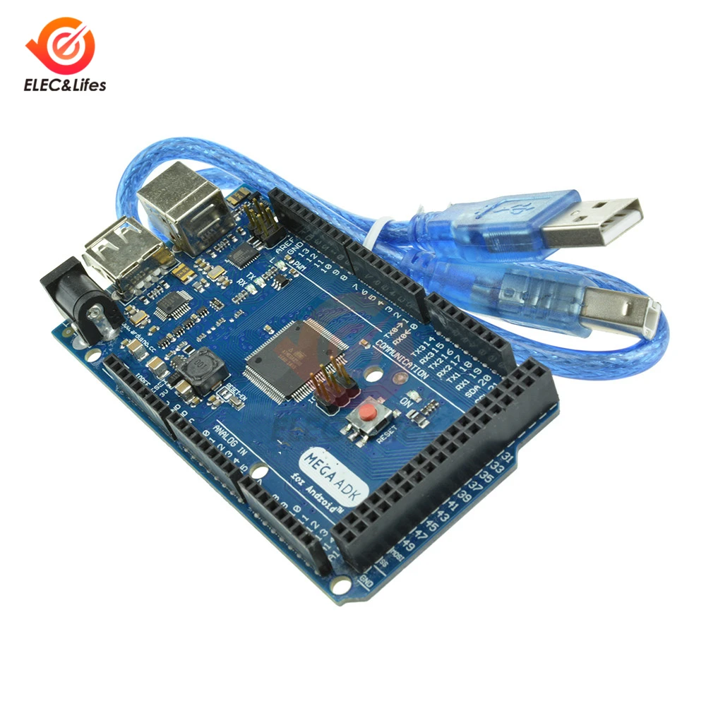 Макетная плата ATmega2560 mega 2560 R3 модуль головного света для микроконтроллера Arduino с USB
