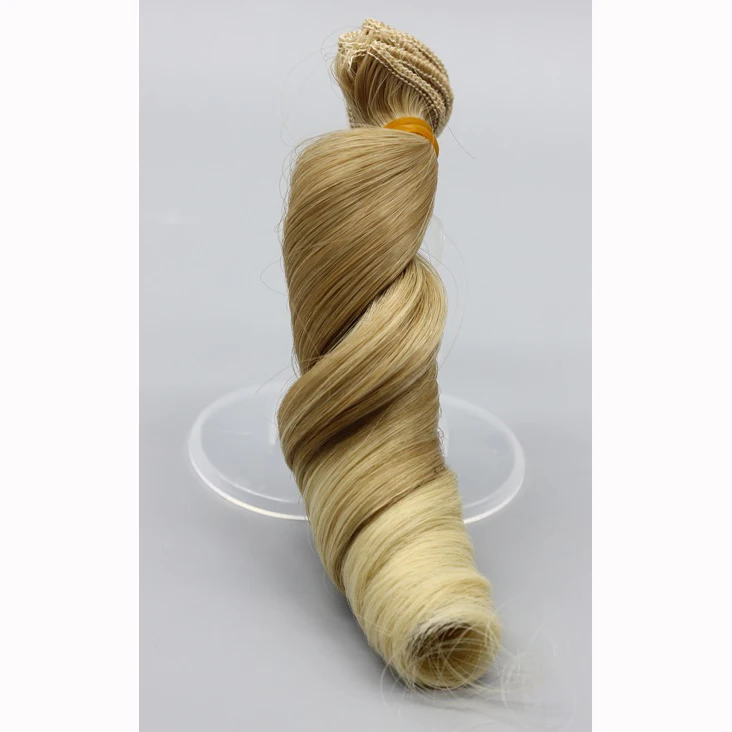 picture 15 1 шт. удлинительные кукольные парики 15*100 см натуральный цвет кудрявая кукла волосы для BJD SD русская одежда ручной работы кукольные парики - Цвет: picture 15