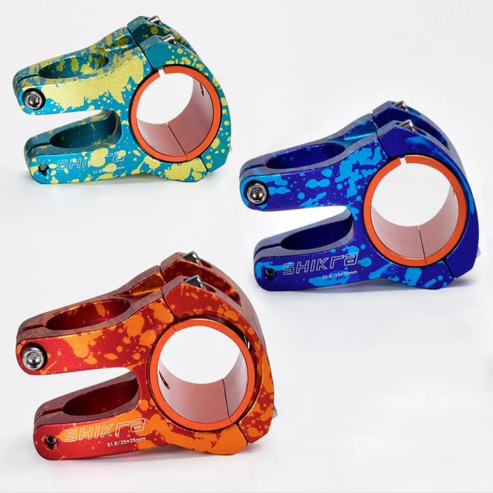 

Горный велосипед короткий вынос цвет сверхлегкий алюминиевый сплав полый руль вынос для DH дорожный велосипед горный велосипед запчасти