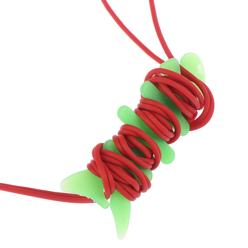 10 шт. высококачественные силиконовые пластиковые рыбья кость наушники провод