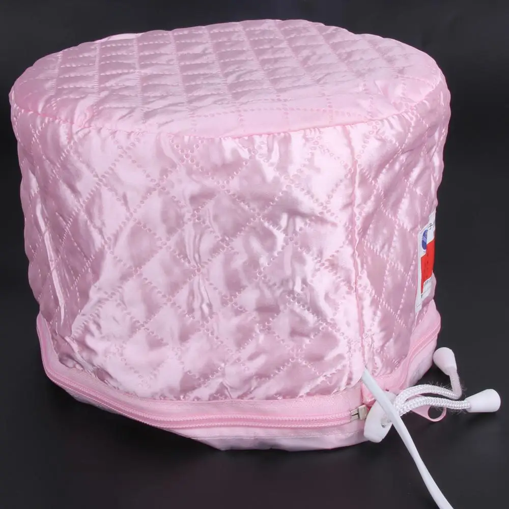 

Electric Hair Thermal Treatment Beauty Steamer SPA Nourishing Hair Care Cap Waterproof Anti-electricity Control Heating US Plug