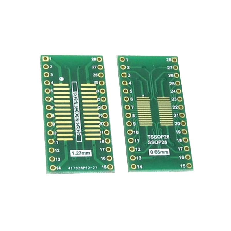 SO SOIC SSOP28 к DIP28 IC АДАПТЕР sop28 тестовая Экспериментальная плата pcb | Компьютеры и офис
