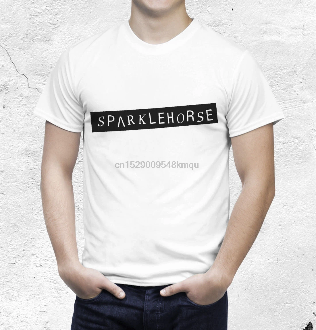 Sparklehorse футболка Летняя мужская мода TeeComfortable t shirtCasual короткий рукав хип хоп