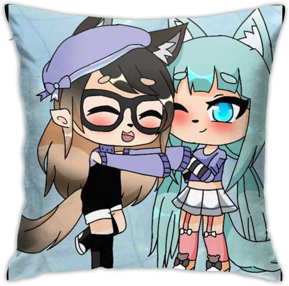 

Gacha Life Pillowcase Comfort for Men Women Teens Home Car Cushion Cover