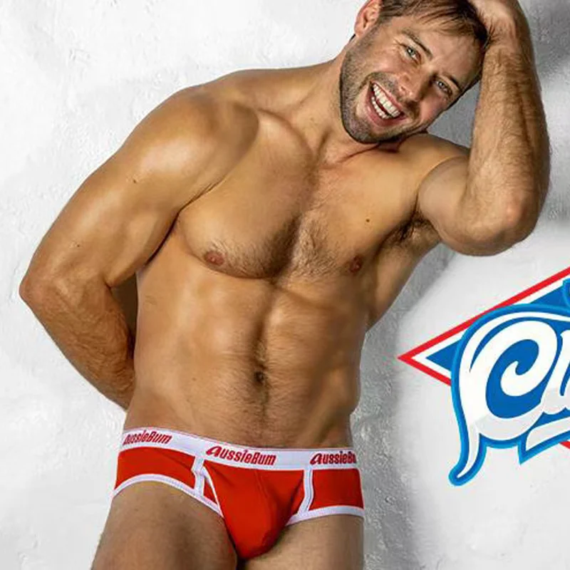 Мужские хлопковые трусы цвет в ассортименте 1 шт |