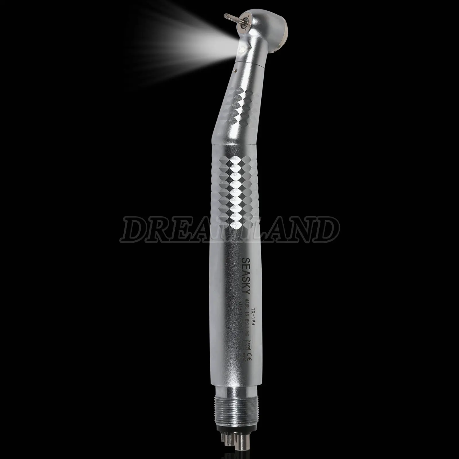 

1-10Pcs Dental High Speed Fiber Optic LED E-generator Large Head Triple Spray Handpiece Turbine Large Head 4Hole