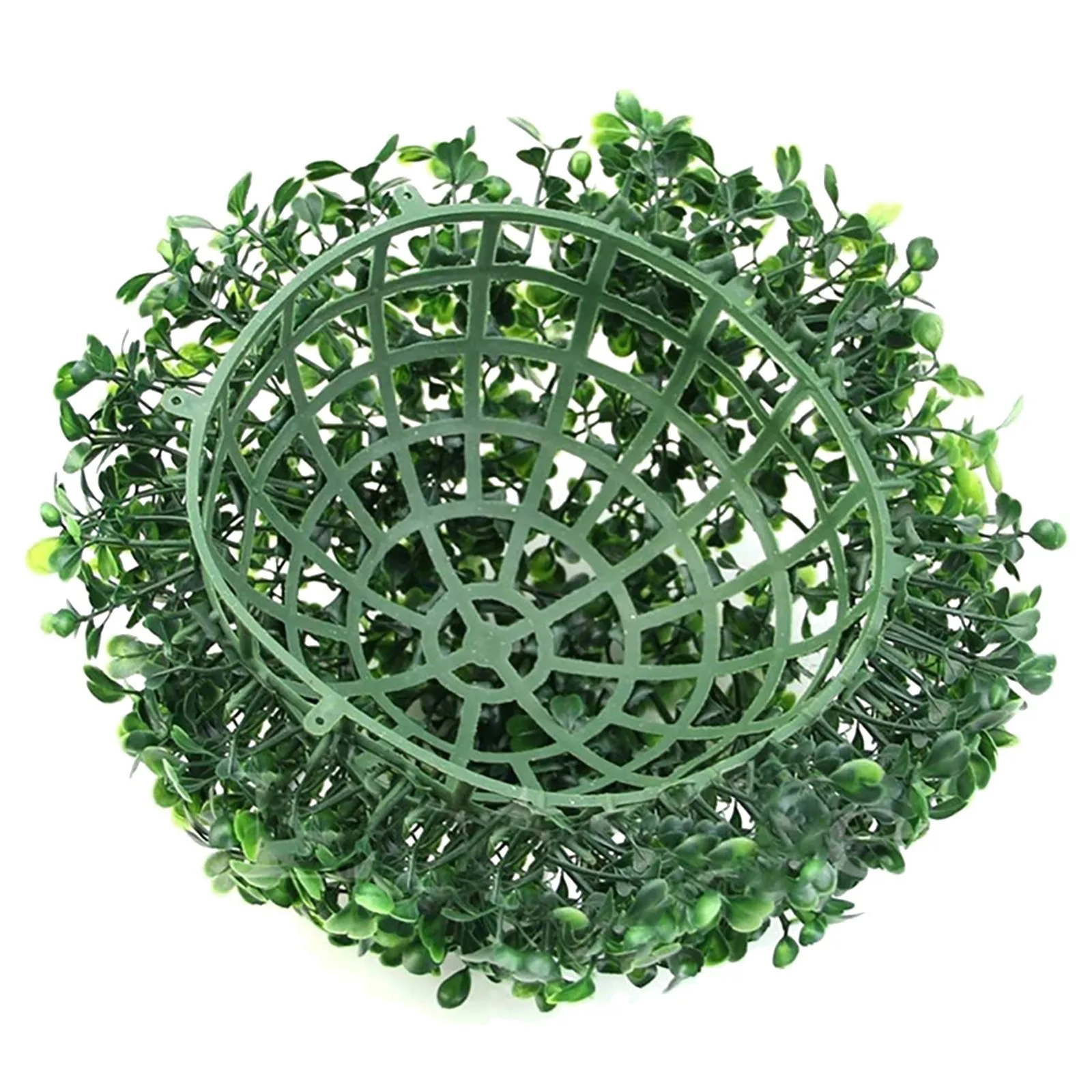 

Artificial Hanging Plants Leaf Ball Plastic Leaves Faux 2021 New Product Artificial Plants Living Room Mall Green Decoration