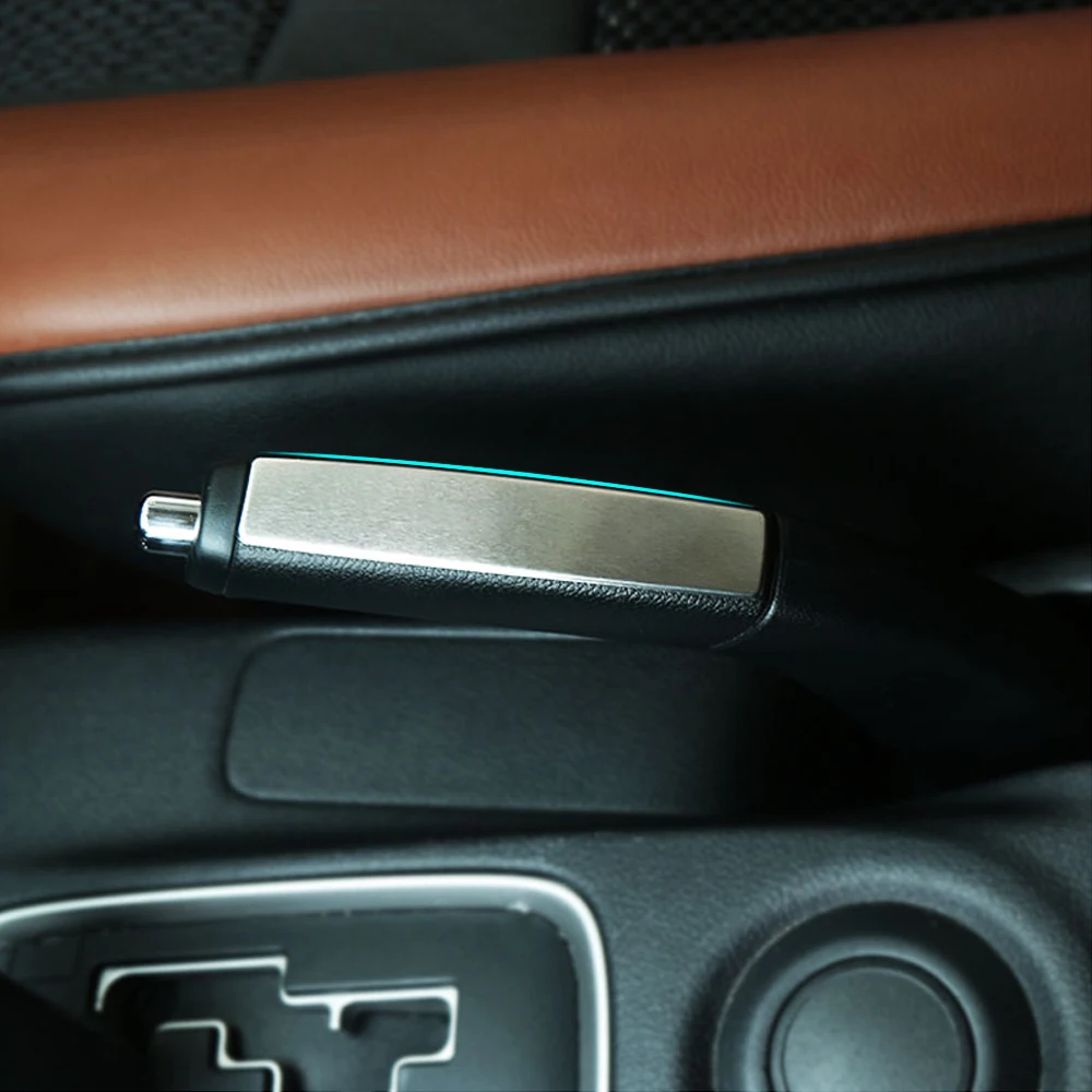 Новый дизайн нержавеющая сталь для Mitsubishi Outlander 2013 2014 ASX ручной тормоз блестка