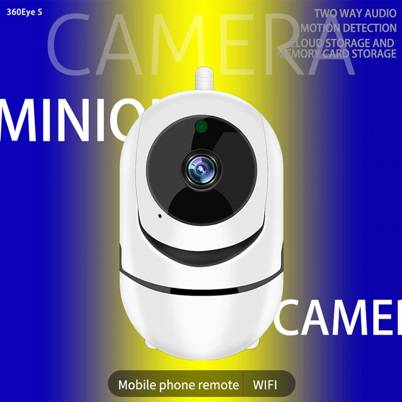 

Kin join 360eyes intelligent surveillance camera 2 million HD wireless wifi network camera indoor home