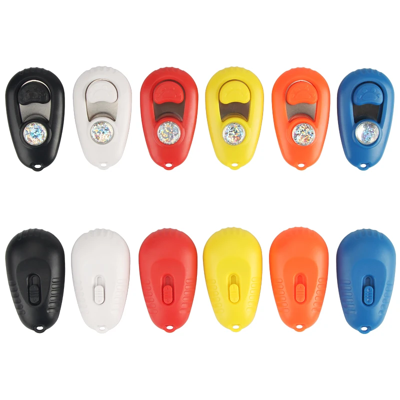 2 шт. тренировочный кликер для собак домашних животных клик кошек и звуковой