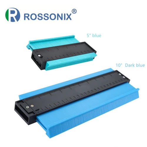 5in Green-10 Blue Rossonix 2 шт. форма контурный Калибр Дубликатор 5 дюймов 10 дюймов пластиковый профиль копировальный Калибр деревянная маркировка обмотки труб плиточный ламинат - Цвет: 5in Green-10 Blue