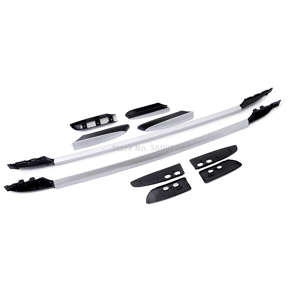 Для Toyota Rav4 Rav 4 2014 2015 2016 2017 серебристый алюминиевый багажник на крышу багажный