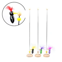 high quality funny woodpecker pole vintage classic toy house decoration anti stress wooden toys funny toys for children