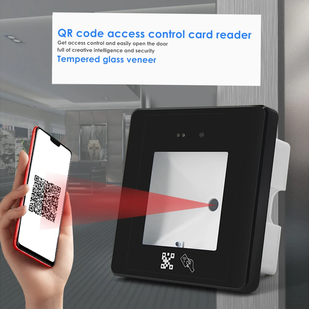 Qr код RFID считыватель 125 кГц ID 13 56 МГц IC управление доступом кард ридер сканер