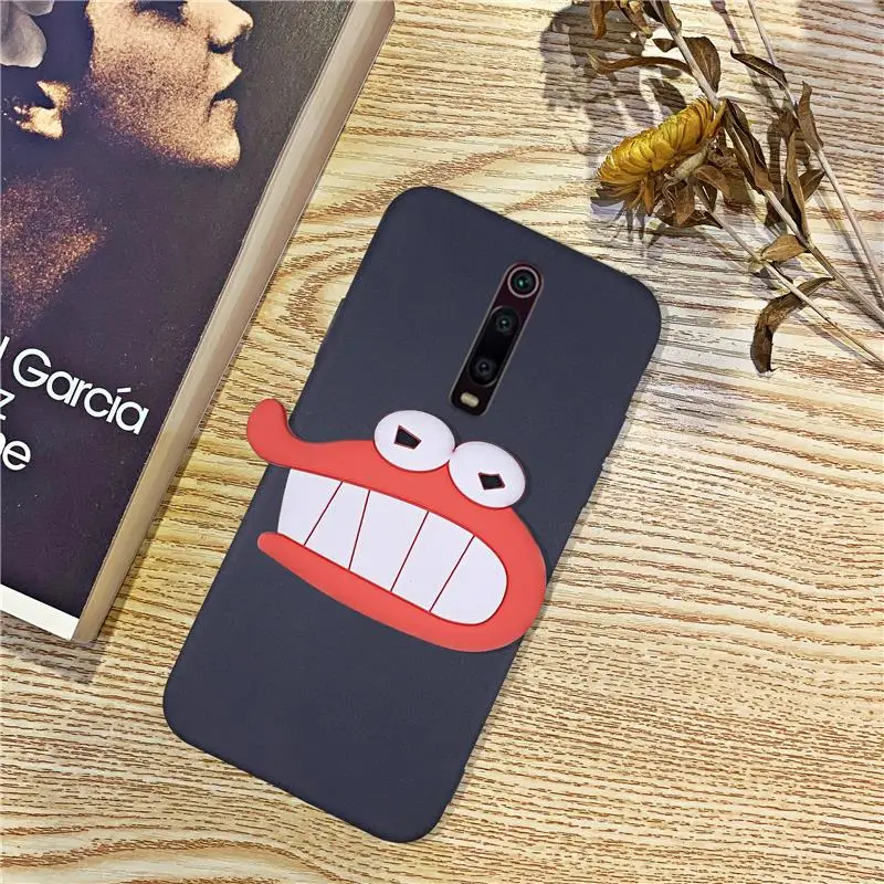 Силиконовый чехол-держатель для телефона с рисунком для Xiao mi Red mi K20 mi 9 T, милые чехлы-подставки для девочек, Матовая оболочка для Red mi K20 Pro mi 9T Pro