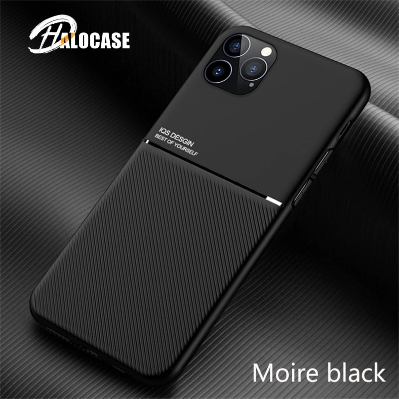 

Magnetic Case For iPhone 12 Pro Max Cover Frosted Anti-Fingerprint Back Shell iPhone 11 X XR XS 5 6 7 8 Plus Matte Fashion Cases