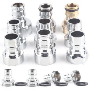 2 шт латунный садовый быстрый соединитель водопроводной адаптер соединения для орошения трубы Быстрые соединители Разъем для стиральной машины