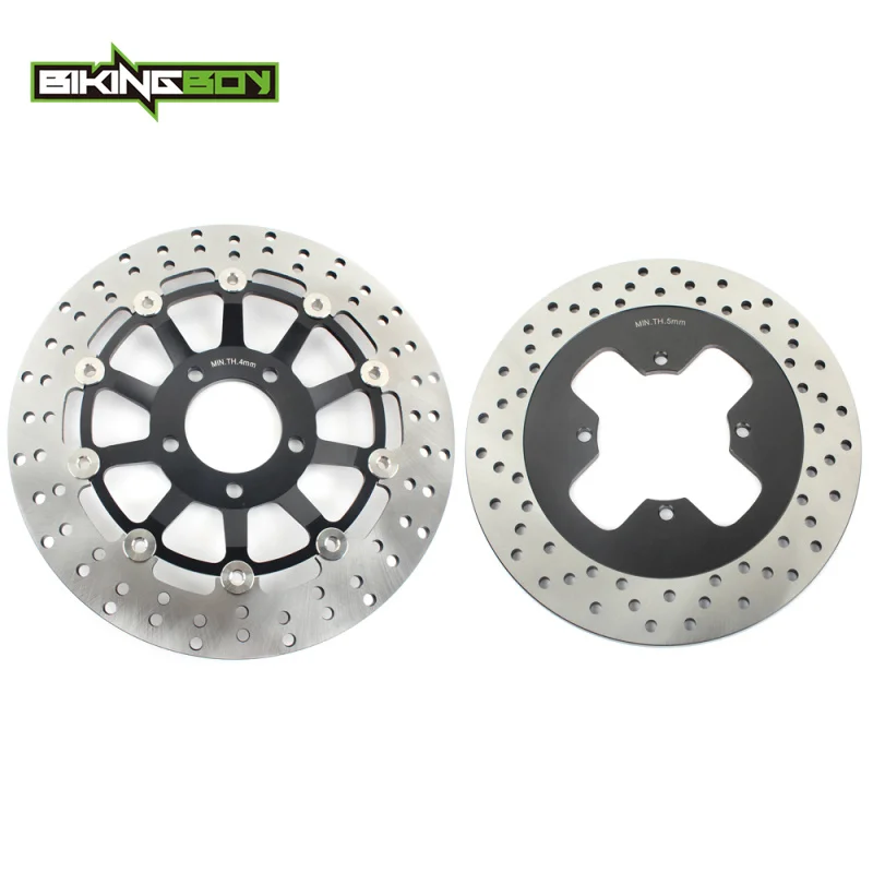 Передние и задние тормозные диски BIKINGBOY для Bandit GSF 250 90-22 GS500E 88-03 GS500F 04-11 400 90 91 92 93 94 95