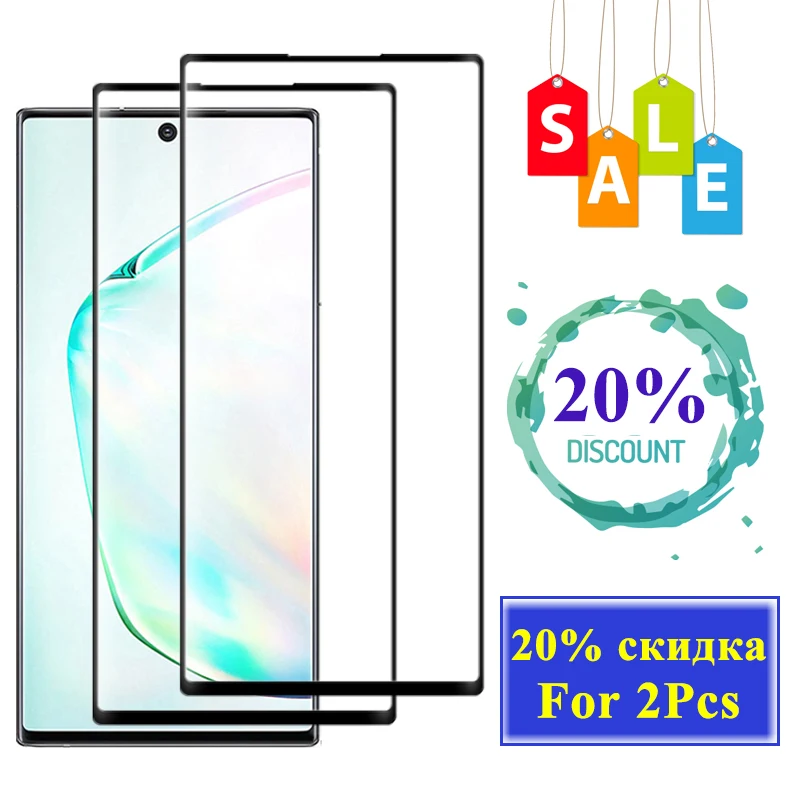 3D изогнутая Защита экрана для Samsung Galaxy Note 10 Pro закаленное стекло 20 ultra Note10 5G Plus