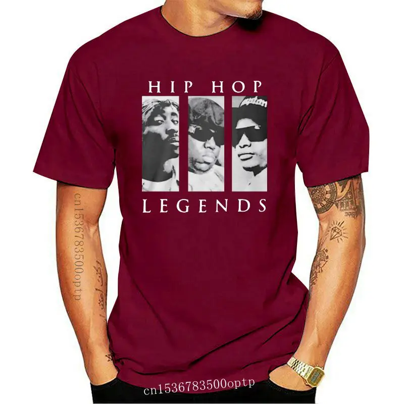 

Футболка в стиле хип-хоп Legend Tupac 2Pac, черная хлопковая Футболка с принтом, крутая Винтажная футболка с надписью High Way To Hell Music, мужские футболки