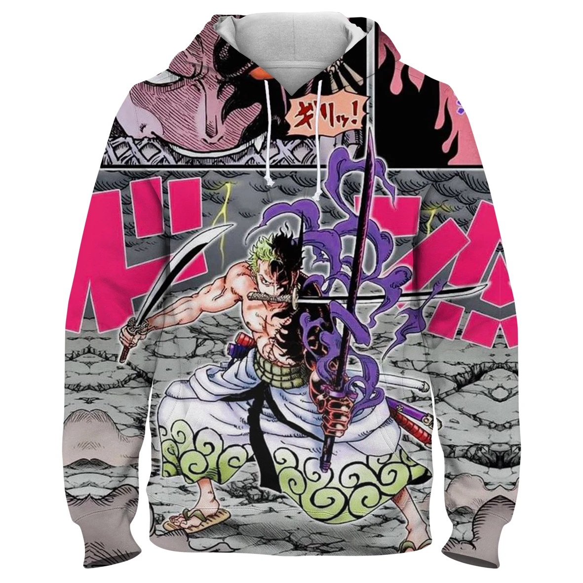 

ONE PIECE Cartoon Women Loose Casual Long Sleeve Pullover Tops Autumn 2021 Women's Gown With A Hood Hoodies Oversized Sweatshirt