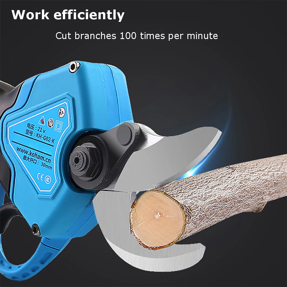 Беспроводной секатор для пальцев 21 в с защитой от ножниц литий-ионный