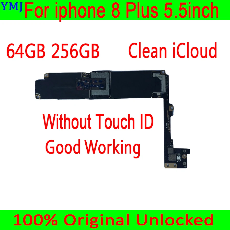 Материнская плата для iphone 8 Plus 256 дюйма 64 ГБ/5 5 ГБ без Touch ID оригинальная