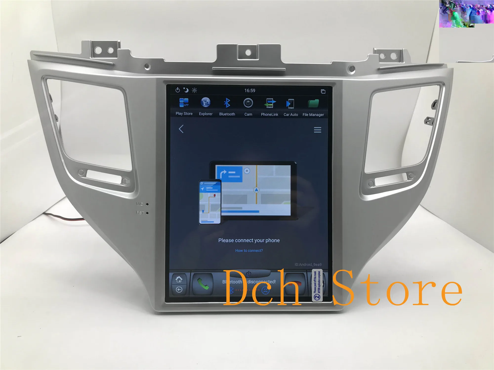 Автомобильный DVD плеер Tesla Style 10 4 дюйма вертикальный экран Android 9 0 GPS навигация для