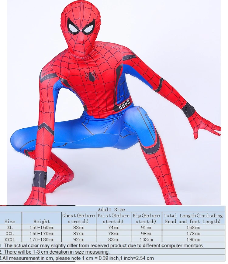 adult Homecoming B "Человек-паук" далеко от дома Бальные Косплэй костюм Железный Человек-паук миль Моралес супергероя боди Детский комплект одежды для маленьких мальчиков костюмы зентай - Цвет: adult Homecoming B