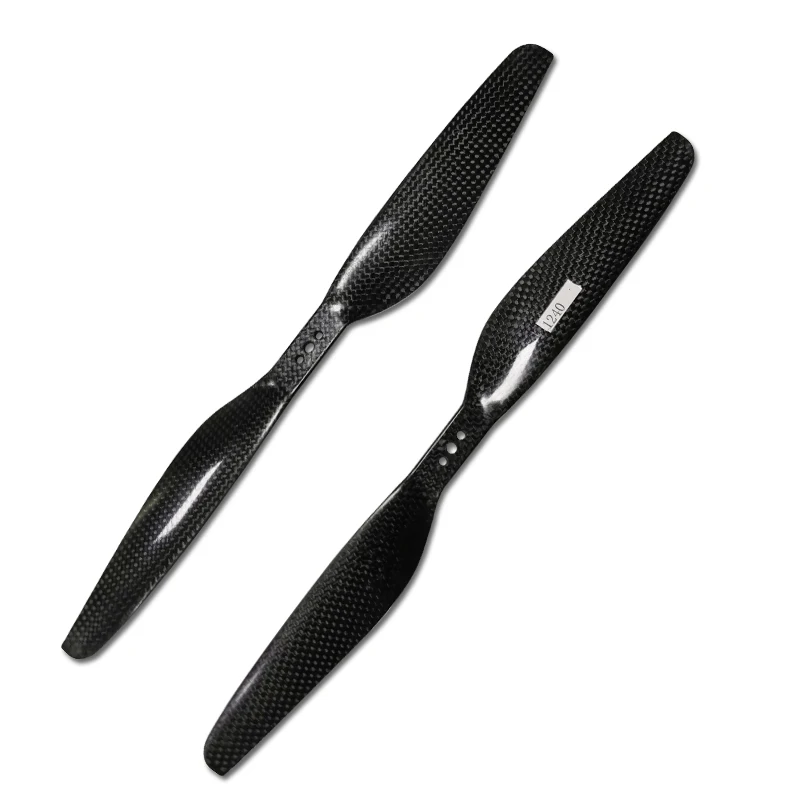2 пары пропеллеров 3K 1240 из углеродного волокна 12 дюймов Prop CW Propeller CCW для 650 680 690