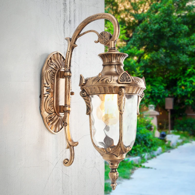 Vintage outdoor wall lights waterproof for garden gate lamp led exterior light industrial balcony facade sconce | Освещение
