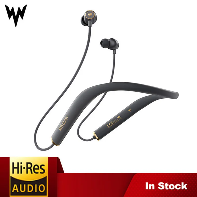 

Whizzer AM1E Bluetooth Earphones TWS Hi-Res Wireless Earphones Support Qualcomm AptX & AAC HD Compatible IOS Android with Mic