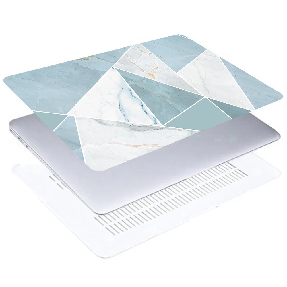 Marble Laptop Case For MacBook Pro 13 15 Touch Bar Hard PVC Protection Funda Mac Book Cover | Компьютеры и офис