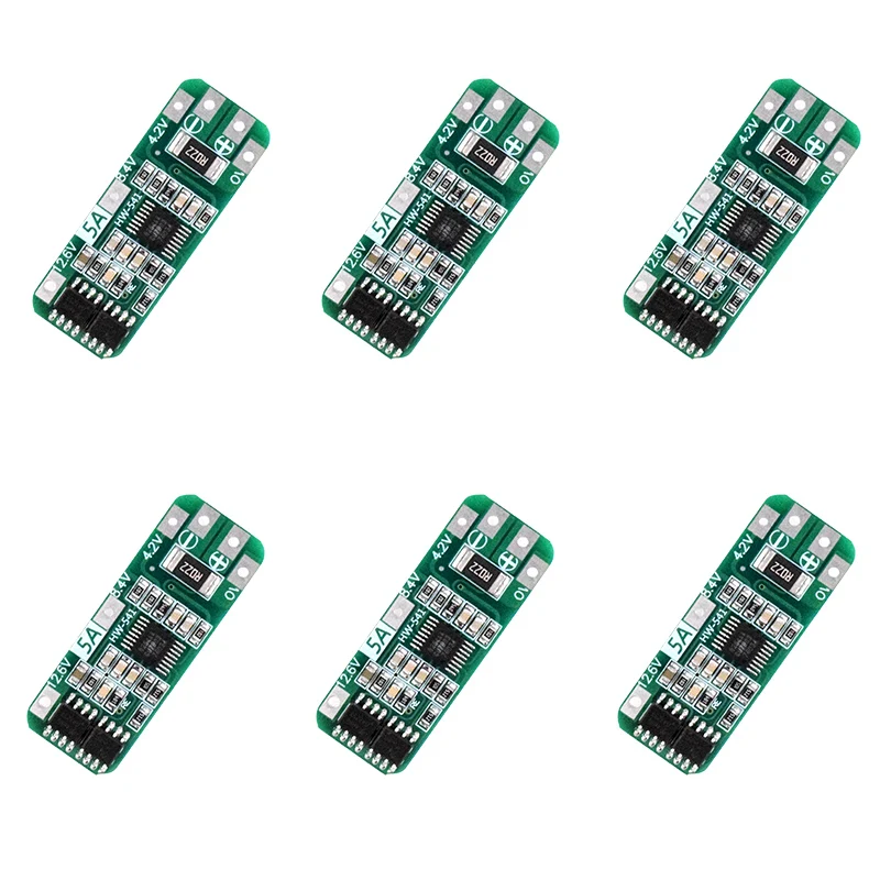 6 шт. 3S Щит защиты печатной платы литий Батарея Зарядное Устройство Защиты доска