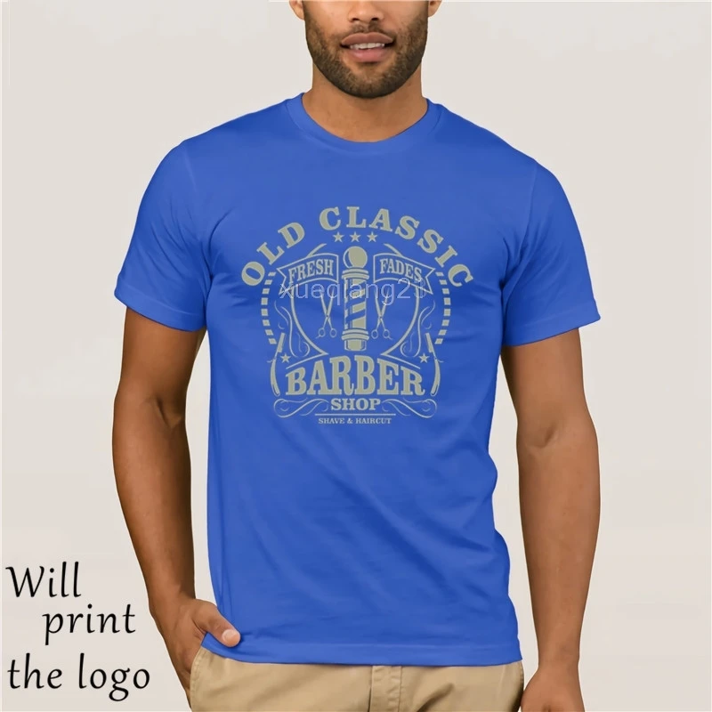 Barbero tienda винтажный de afeitar cuchillo dtg мужской t camisa regalo camisetas camiseta хип-хоп Футболка nueva