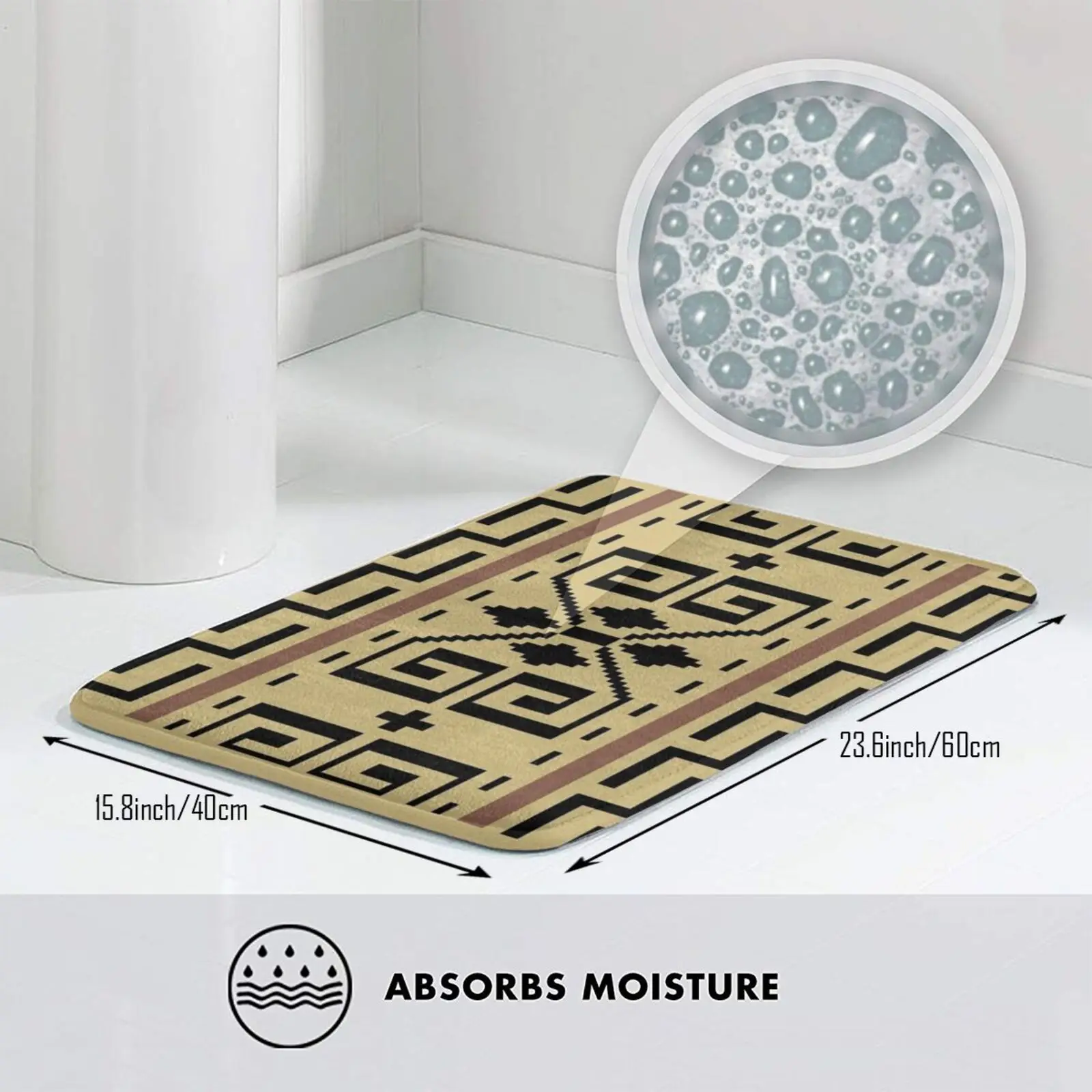 Большой коврик для свитера Lebowski с рисунком нескользящий входной двери в спальню |