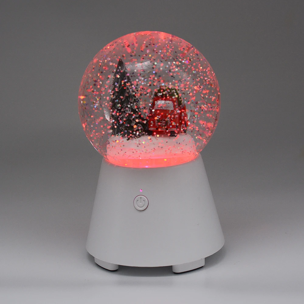 Отличный подарок на день памяти заказной 3D внутренний Блестящий водный шар