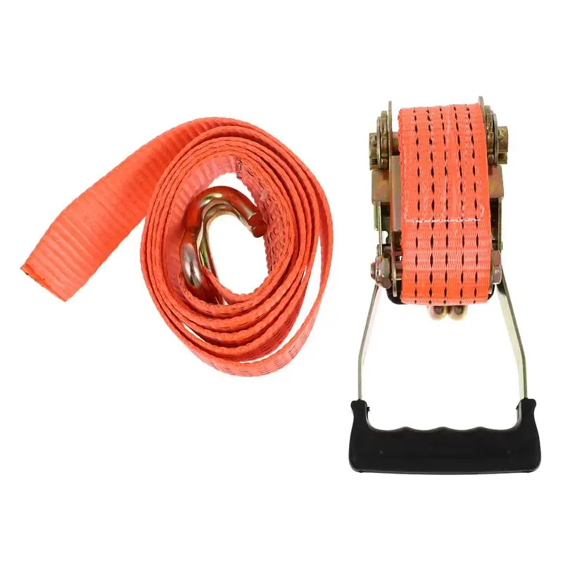 

1 Set Car Handling Tire Fixing Strap Iron Polyester Spare Tire Strap For Auto