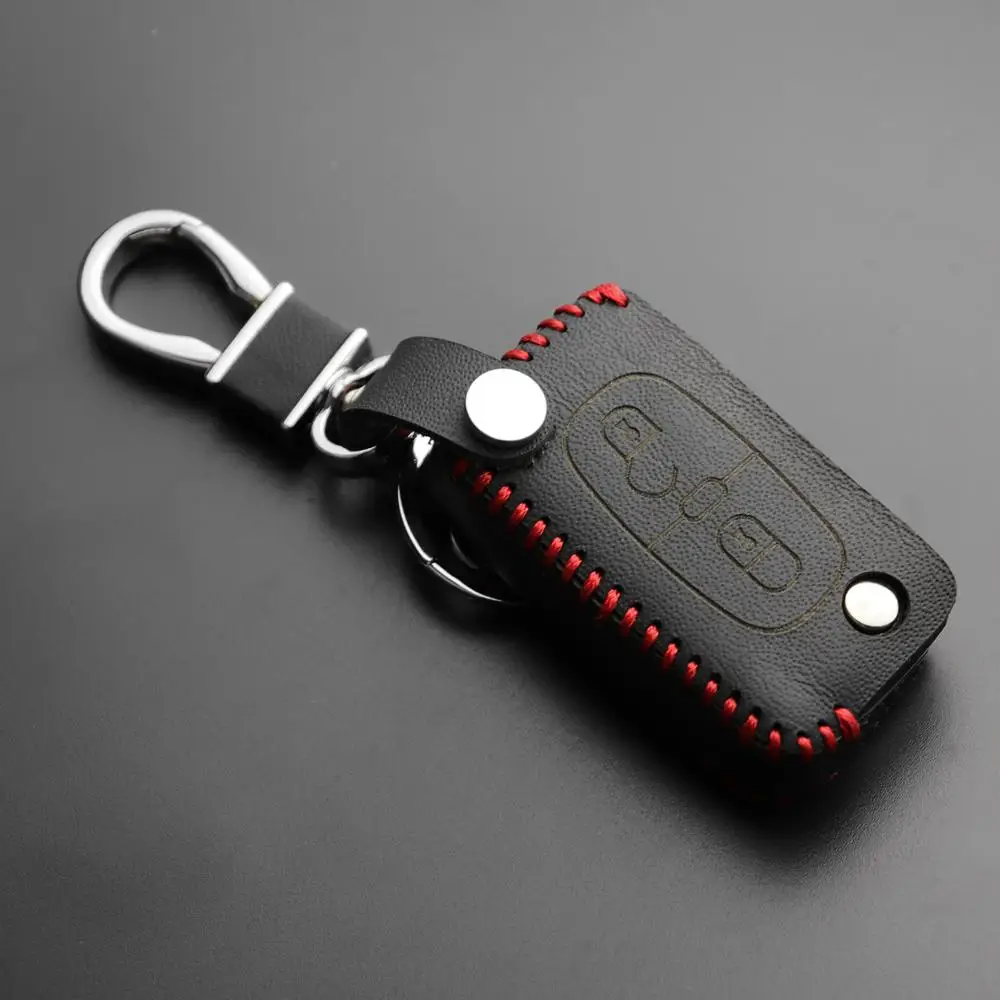 Чехол для ключей с 2 кнопками Citroen C2 C3 C4 C5 C6 Xsara Quatre Picasso Peugeot 206 307 308 407 408 RCZ чехол
