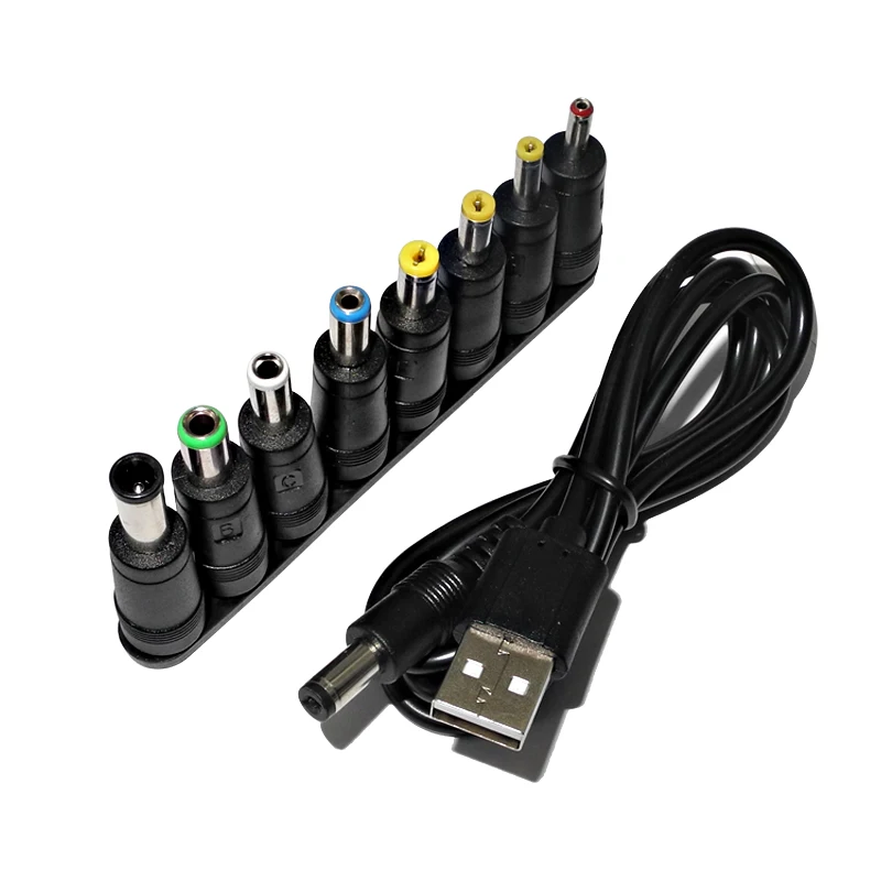 Универсальный кабель питания USB к разъему постоянного тока 5 5*2 1 мм зарядный шнур
