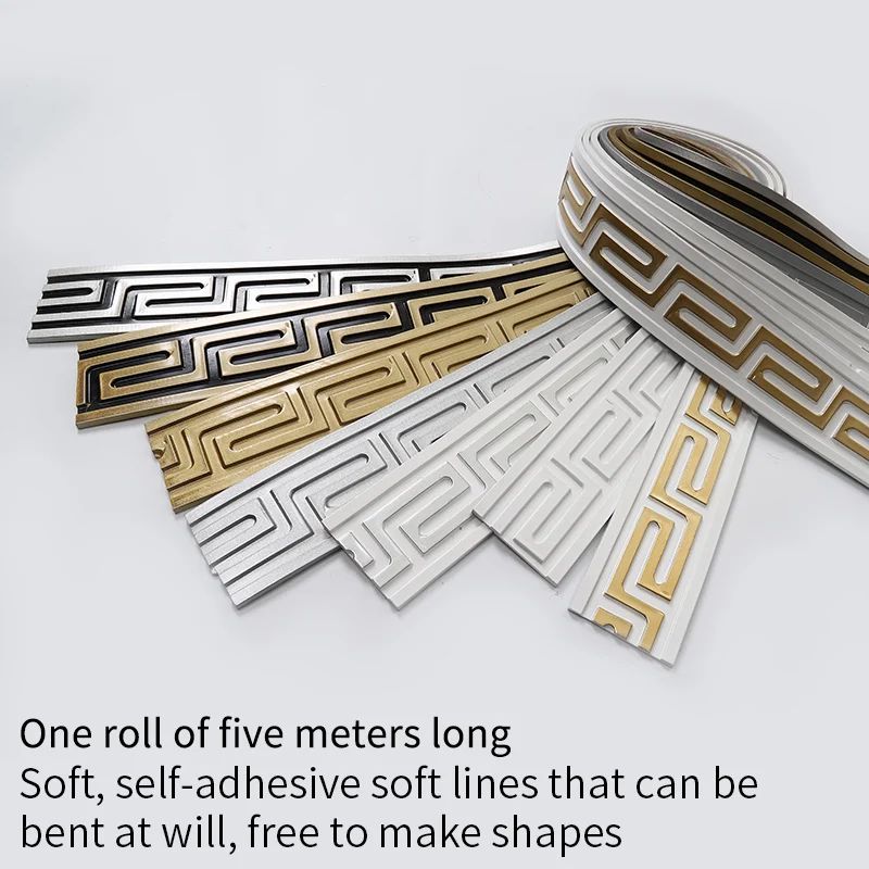 Винтажные зеркальные декоративные линии Европейский фон украшение для стен