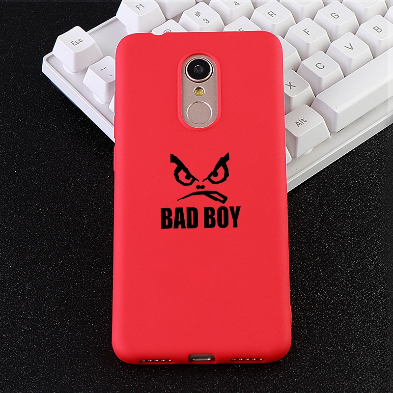 Забавный чехол для телефона Xiaomi Redmi Note 6 MIX 2 3 S 8 SE Youth Max 4x5 A Pro чехлы Bad Boy мягкий