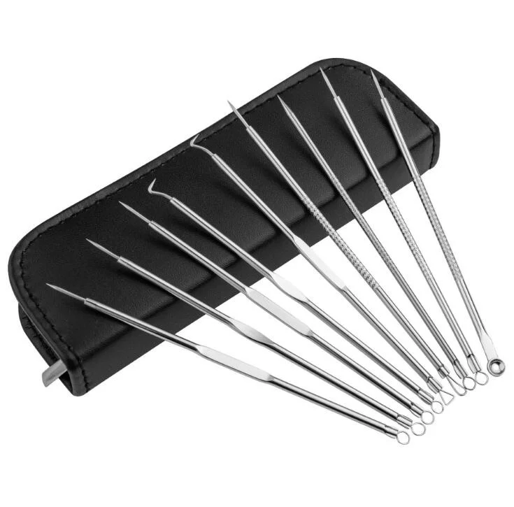 

9 шт., инструменты для удаления чёрных точек на лице