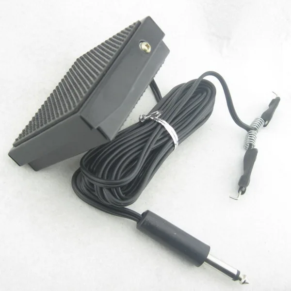 Один маленький квадратный переключатель ножной педали для татуировки и зажим