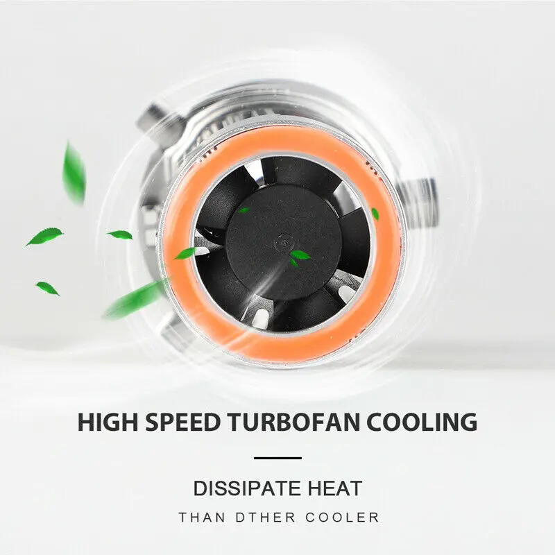 

6000K Headlight 9003 Angel Eye Bulb HB2 Headlight Hi/Lo LED Motorcycle